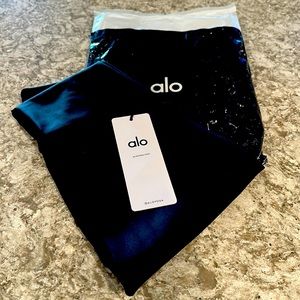 Alo 7/8 High Waist Airlift Leggings Black Size Small. Brand New